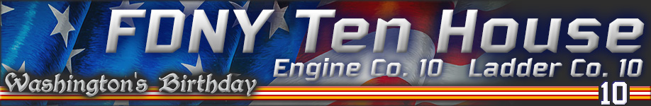 FDNY Engine 10 and Ladder 10 Ten House Banner